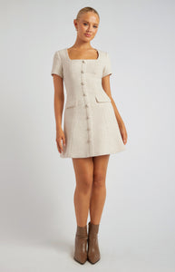 LUCY TWEED MINI DRESS