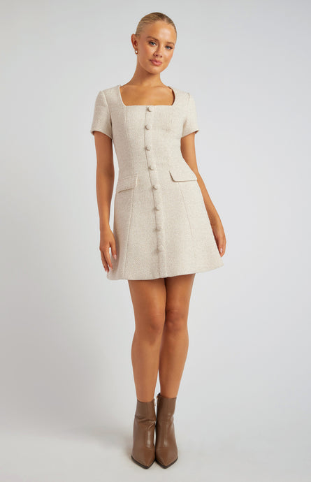 LUCY TWEED MINI DRESS