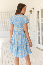 Load image into Gallery viewer, JAASE FLOATING PALMS TRACEY DRESS