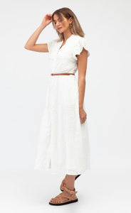 ANGEL BRODERIE ANGLAISE DRESS