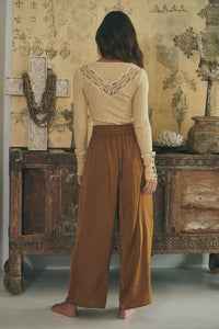 JAASE ETTIE PANTS - GOLDEN