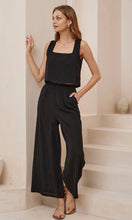 Load image into Gallery viewer, MARNIE TOP &amp; PANTS SET - BLACK