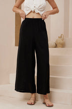 Load image into Gallery viewer, MARNIE TOP &amp; PANTS SET - BLACK