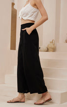 Load image into Gallery viewer, MARNIE TOP &amp; PANTS SET - BLACK