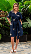 Load image into Gallery viewer, CAMPOS SHIRT DRESS - NAVY PALM