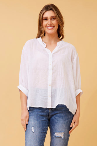 CELINE BLOUSE - WHITE