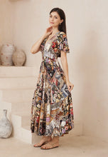 Load image into Gallery viewer, ELISABETH MAXI DRESS - IRIS MAXI