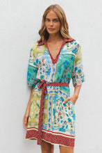 Load image into Gallery viewer, GARDEN MOSAIC SHIRT DRESS