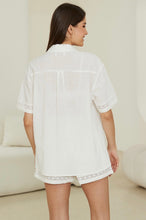 Load image into Gallery viewer, ARIEL COTTON WHITE TOP
