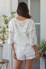 Load image into Gallery viewer, WILLA EMBROIDERED COTTON BLOUSE
