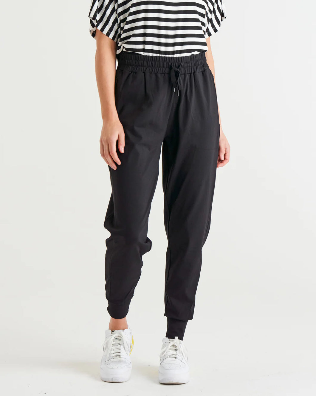 CARA JOGGER PANTS - BLACK