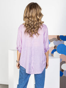 CELINE BLOUSE - LILAC
