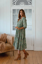 Load image into Gallery viewer, JAASE SAGEWOOD MONDAY MIDI DRESS