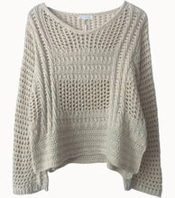 Load image into Gallery viewer, CHELSEA CROCHET JUMPER - BEIGE