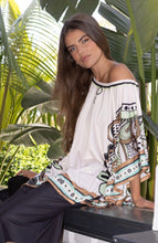 Load image into Gallery viewer, PALM RIO KAFTAN TOP