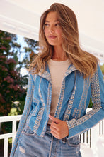 Load image into Gallery viewer, JAASE AZURITE JACKET - BOHEMIAN BLUES