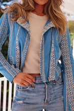 Load image into Gallery viewer, JAASE AZURITE JACKET - BOHEMIAN BLUES