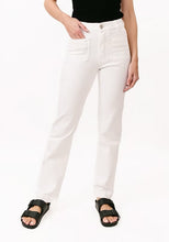 Load image into Gallery viewer, JOSIE WHITE DENIM JEANS