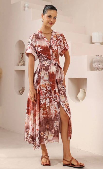 RYLEE MIDI DRESS - IRIS MAXI
