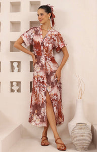 RYLEE MIDI DRESS - IRIS MAXI