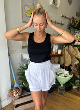 Load image into Gallery viewer, AINSLEY PIN STRIPE POCKET SHORTS - LITTLE LIES