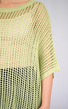 Load image into Gallery viewer, ABBI OPEN WEAVE KNIT JUMPER - AVOCADO