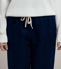 Load image into Gallery viewer, LITTLE LIES LUXE LINEN PANTS - NAVY