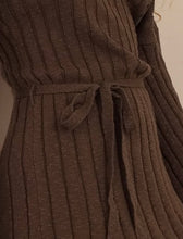 Load image into Gallery viewer, BECK KNIT DRESS - BROWN
