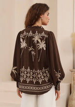 Load image into Gallery viewer, NINA BLOUSE - IRIS MAXI
