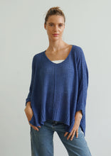 Load image into Gallery viewer, EMMA SLOUCH KNIT JUMPER - BLUE