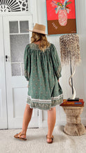 Load image into Gallery viewer, JAASE VIRIDIAN OVERSIZED ADELA DRESS