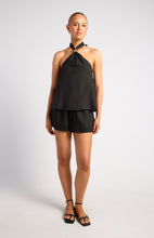 Load image into Gallery viewer, CLEO SHORT &amp; TOP SET - BLACK