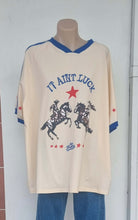 Load image into Gallery viewer, IT AINT LUCK OVERSIZED TEE - BIEGE