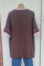 Load image into Gallery viewer, IT AINT LUCK OVERSIZED TEE - BROWN