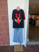 Load image into Gallery viewer, BURNING HEART OVERSIZED TEE