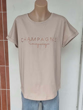 Load image into Gallery viewer, CHAMPAGNE CARTEL GRAPHIC TEE - SAND
