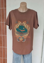 Load image into Gallery viewer, COWGIRL CARTEL GRAPHIC TEE - MOCHA