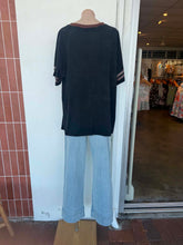 Load image into Gallery viewer, FOR THE LOVE OF VINO TEE - BLACK