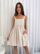 Load image into Gallery viewer, LOLA DRESS - BEIGE