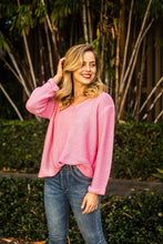 Load image into Gallery viewer, MAYA KNIT JUMPER - PINK - SILVER WISHES