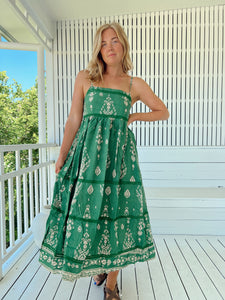 JAASE KIVA HEIDI MIDI DRESS