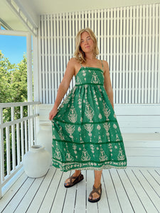 JAASE KIVA HEIDI MIDI DRESS