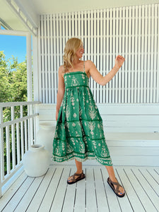 JAASE KIVA HEIDI MIDI DRESS