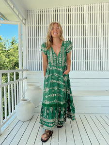 JAASE KIVA CARMEN MAXI DRESS