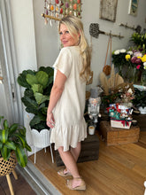 Load image into Gallery viewer, KYLIE LINEN DRESS - NATURAL