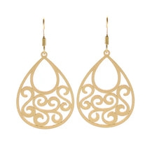 Load image into Gallery viewer, GOLD FILIGREE EARRINGS