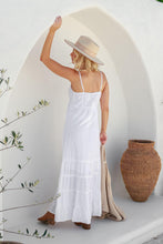 Load image into Gallery viewer, EVELYN BRODERIE MAXI DRESS - WHITE