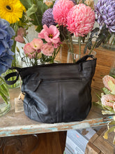 Load image into Gallery viewer, CLAIRE LEATHER BAG - BLACK - RUGGED HIDE