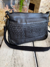 Load image into Gallery viewer, AMINA LEATHER BAG - BLACK - RUGGED HIDE