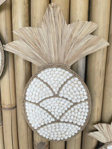 Large Pineapple white shell wall hanging